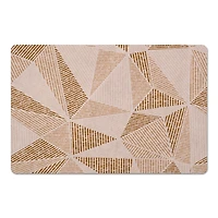 Triangle Speckle 27" x 18" Floor Mat