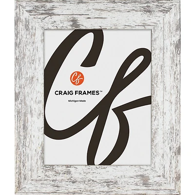 Craig Frames American Barn Alabaster White Picture Frame
