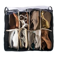 DII® 23" Damask 8-Shoe Pair Soft Storage Bag