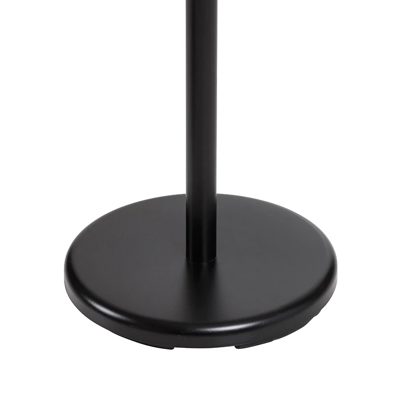 Honey Can Do 70" Brown & Black Freestanding Coat Rack with Tree Design & Accessory Tray