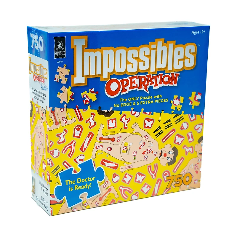 Impossibles Puzzle - Hasbro Operation: 750 Pcs