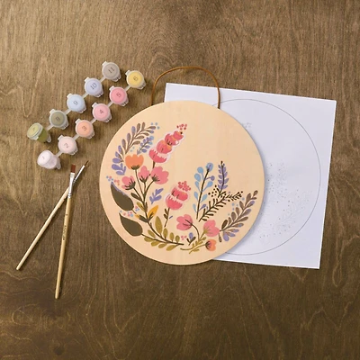 Folk Art Paint-by-Number Plywood Surface Kit by Artist's Loft®