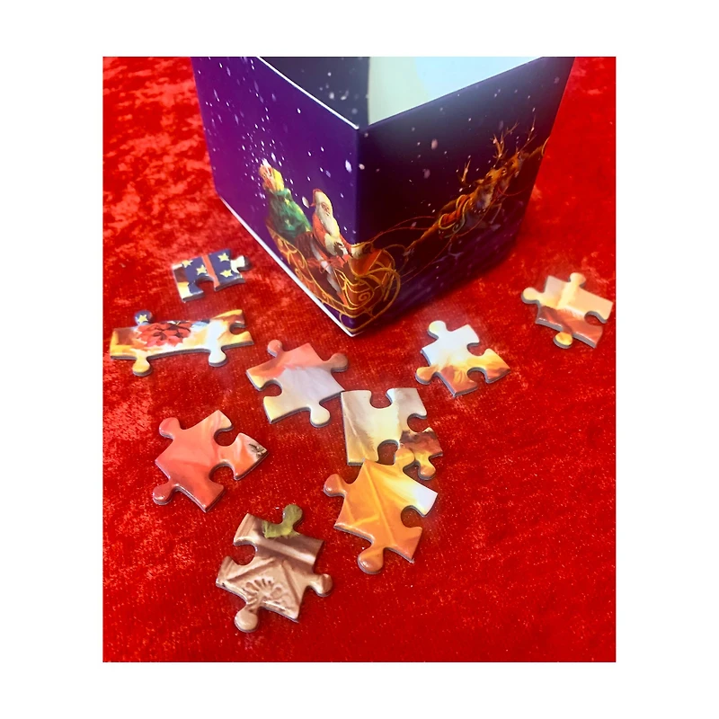 Merry Christmas Advent Calendar - 24 Jigsaw Puzzles: 24 x 50 Pcs
