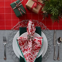 DII® 72" Christmas Woods Embellished Table Runner