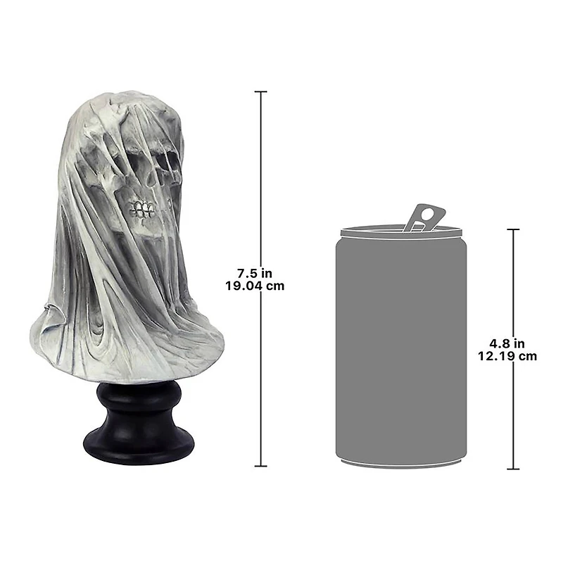 Design Toscano Samhain's Veiled Maiden of Death Bust Statue