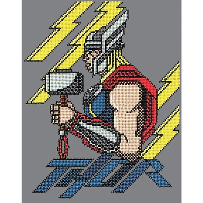 Camelot® Dots Thor Bring On The Thunder Diamond Painting Kit