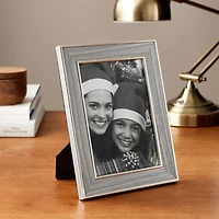 12 Pack: Gray with Silver Edge 5" x 7" Frame, Simply Essentials™ by Studio Décor®