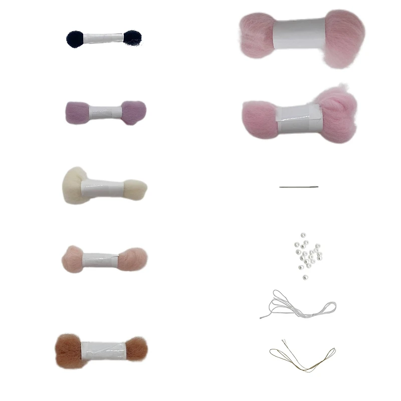 Christmas Pink Nutcracker Felting Kit by Loops & Threads®