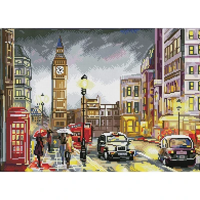 Diamond Dotz® Intermediate London Scene Diamond Painting Kit