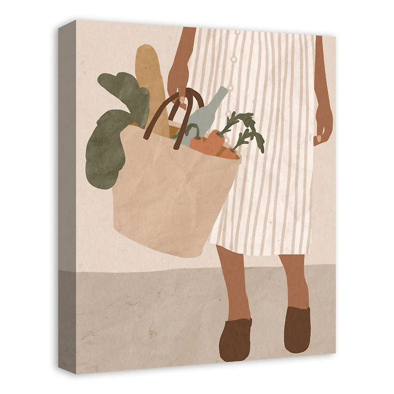 Farmers Market 16" x 20" Canvas Wall Art