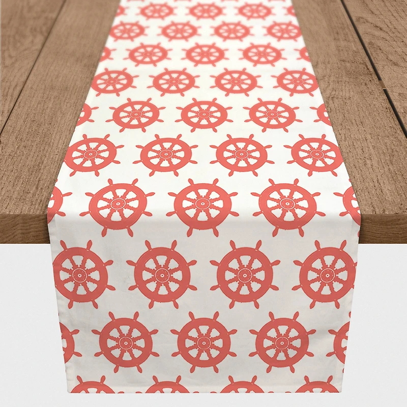 Captain's Wheel Indoor/Outdoor Table Runner