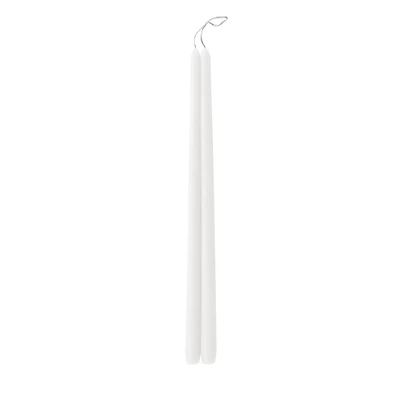 16" Unscented Taper Candles