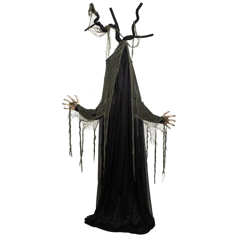 7ft. Animated Tree Man with Lighted Eyes Halloween Decoration
