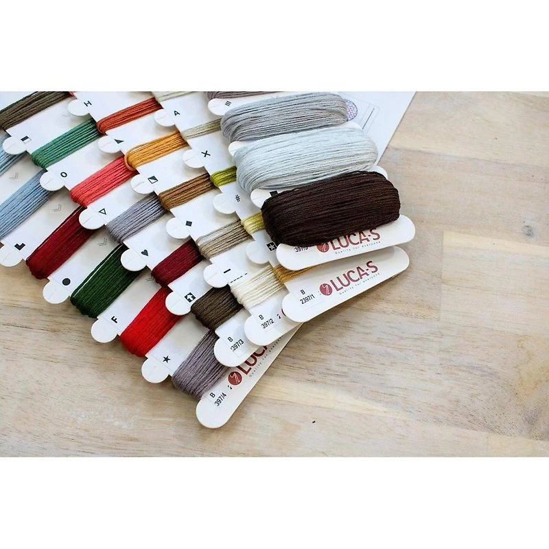 Luca-S Santa's Express Counted Cross Stitch Kit