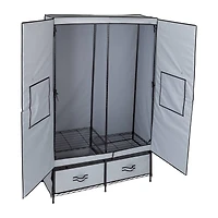 Honey Can Do 43" Clothes Storage Wardrobe With Drawers