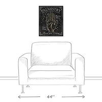 Palmistry Sign 8 16" x 20" Canvas Wall Art