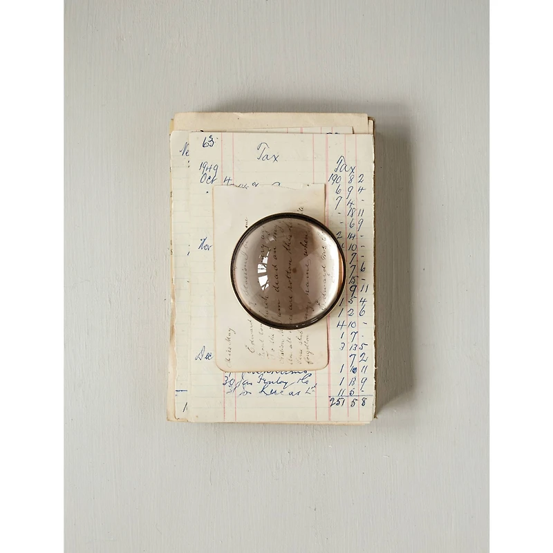 Hello Honey® 3" Round Paperweight Magnifying Glass