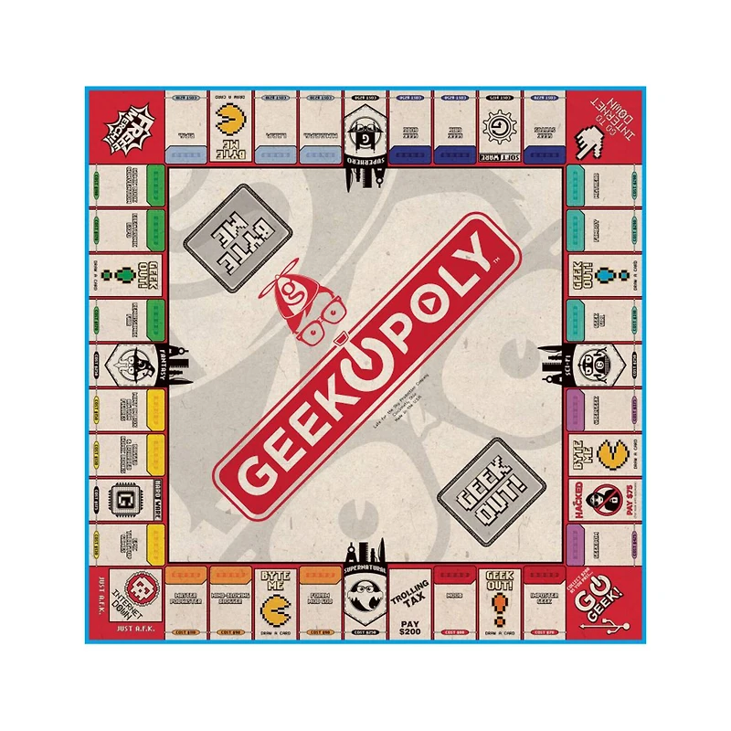 Geek-Opoly™ Board Game