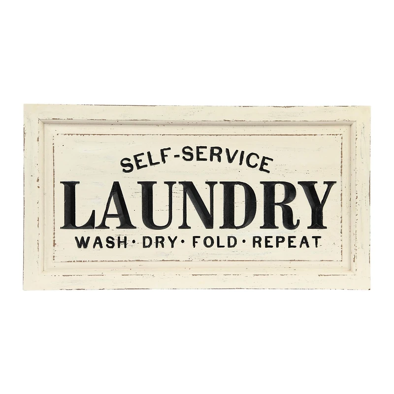 Hello Honey® Laundry Wooden Wall Plaque