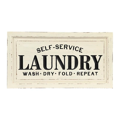 Hello Honey® Laundry Wooden Wall Plaque