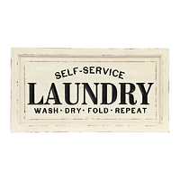 Hello Honey® Laundry Wooden Wall Plaque