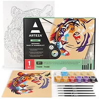 Arteza® Tiger Paint by Numbers Kit
