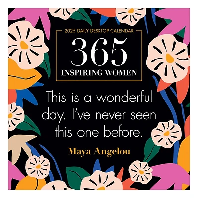 TF Publishing 2025 365 Inspiring Women Daily Desktop Calendar