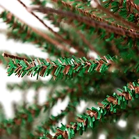 6ft. Unlit Two-Tone Warsaw Twig Artificial Christmas Tree with Stand