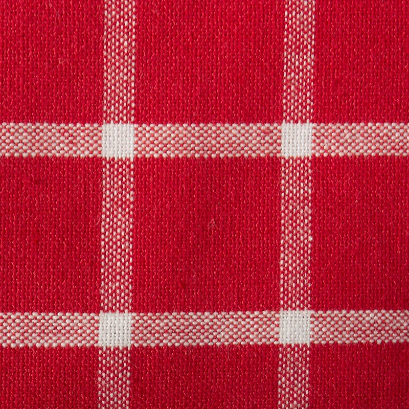 DII® 72" Holly Berry Plaid Table Runner