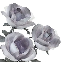 18" Gray Purple Rose Bush by Ashland®