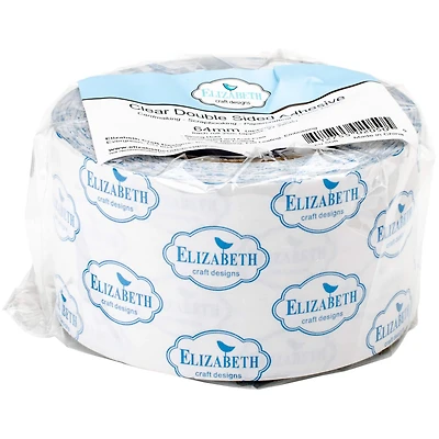2.5" x 10yd Elizabeth Craft Designs Clear Double-Sided Adhesive Tape