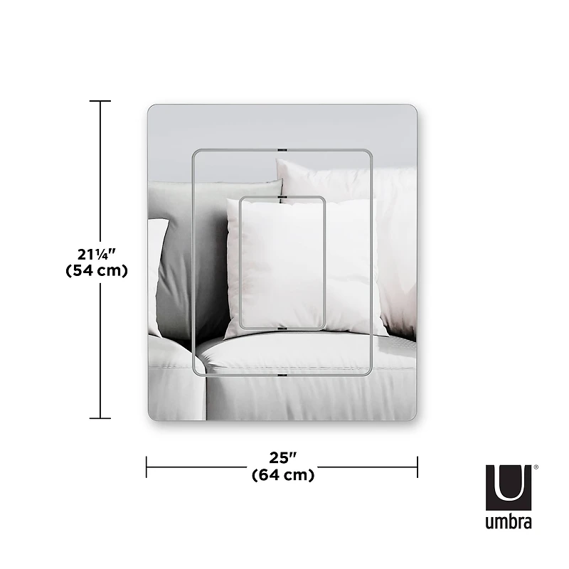 Umbra 26" Echo Rectangular Mirror