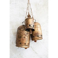 Hello Honey® 8.5" Distressed Bronze Bell