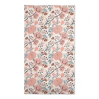 Pink Navy Floral Tablecloth