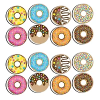 Ashley Productions DonutFetti® Non-Magnetic Mini Whiteboard Erasers, 2 Packs of 8