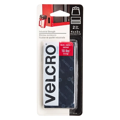 12 Packs: 2 ct. (24 total) VELCRO® Brand Black Industrial Strength Strips