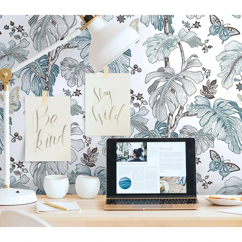 RoomMates Boho Palm Peel & Stick Wallpaper