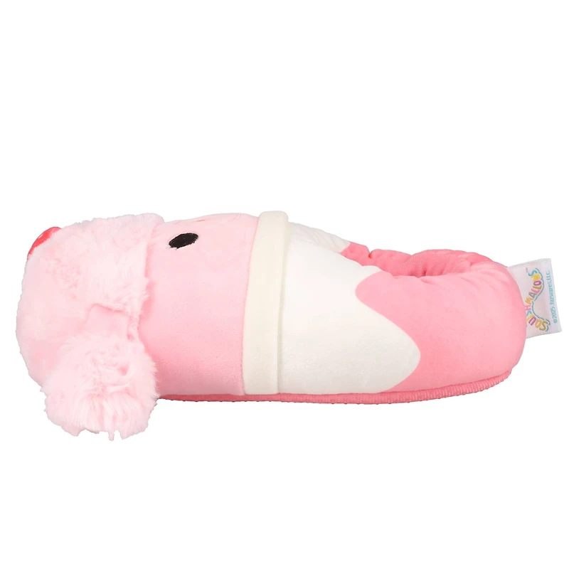 Squishmallows™ Chloe the Pink Poodle Plush Slippers