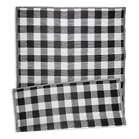 DII® Black & White Buffalo Check Outdoor Rug, 5ft. x 8ft.