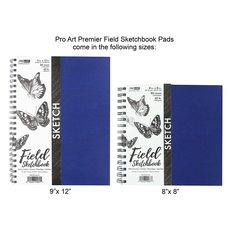 Pro Art® Premium Wire-Bound Field Sketchbook