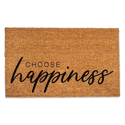 Choose Happiness 30" x 18" Door Mat