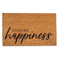 Choose Happiness 30" x 18" Door Mat