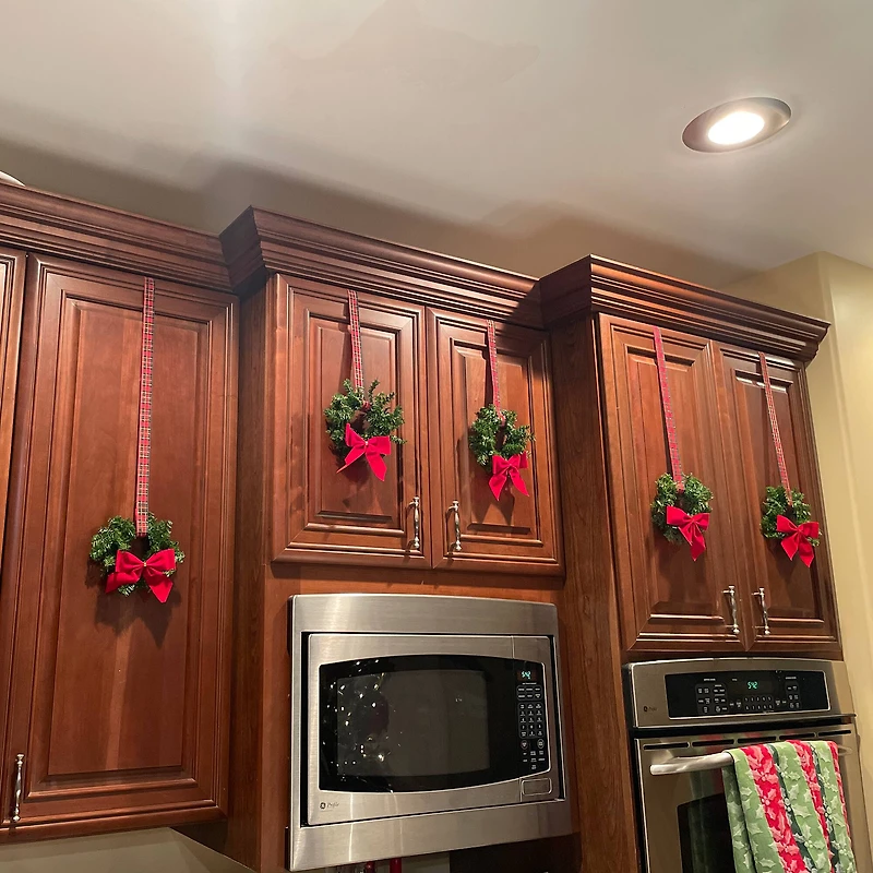 5" Mini Pine Artificial Christmas Wreath