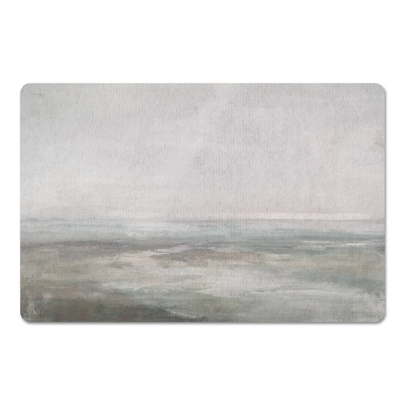 Abstract Seascape 18" x 27" Floor Mat