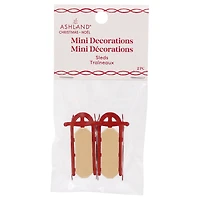 Mini Red Sled Decorations by Ashland®