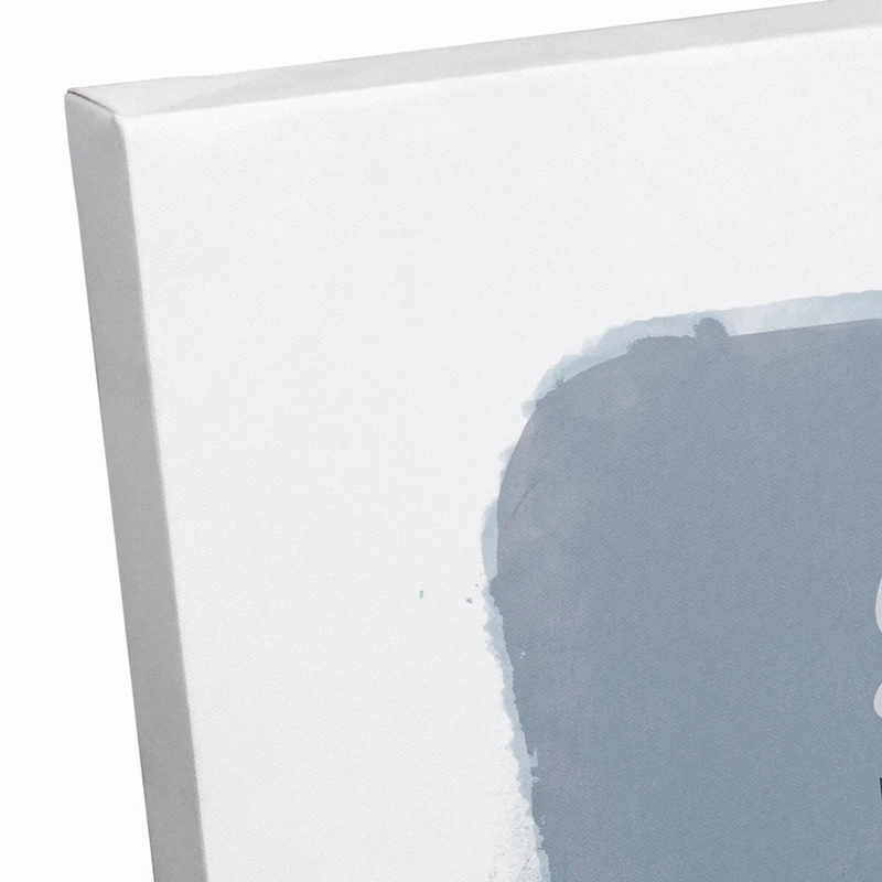 Gather Hearts Blue Mood Pumpkins Canvas Wall Art