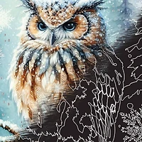 Brea Reese™ 6" x 8" Winter Woodlands Scratch Art Paper Pad