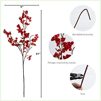41" Cherry Blossom Flower Stems
