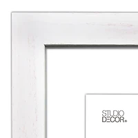 Expressions™ 8" x 10" White Window Float Frame by Studio Décor®