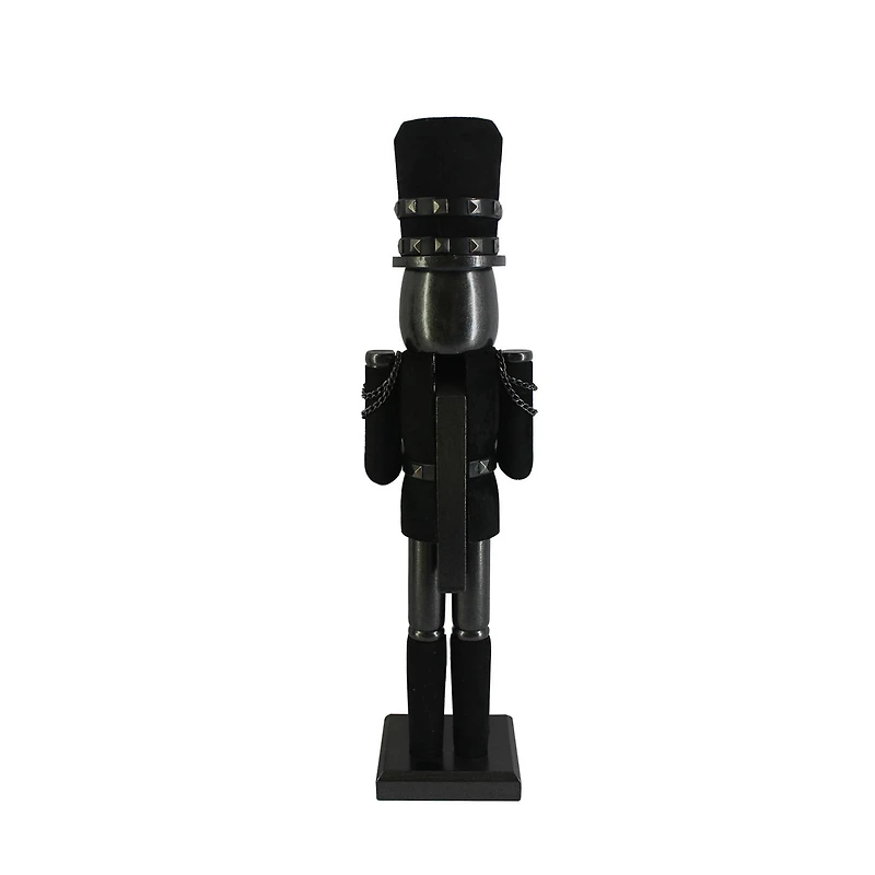 16" Black Wood Nutcracker with Drum by Ashland®
